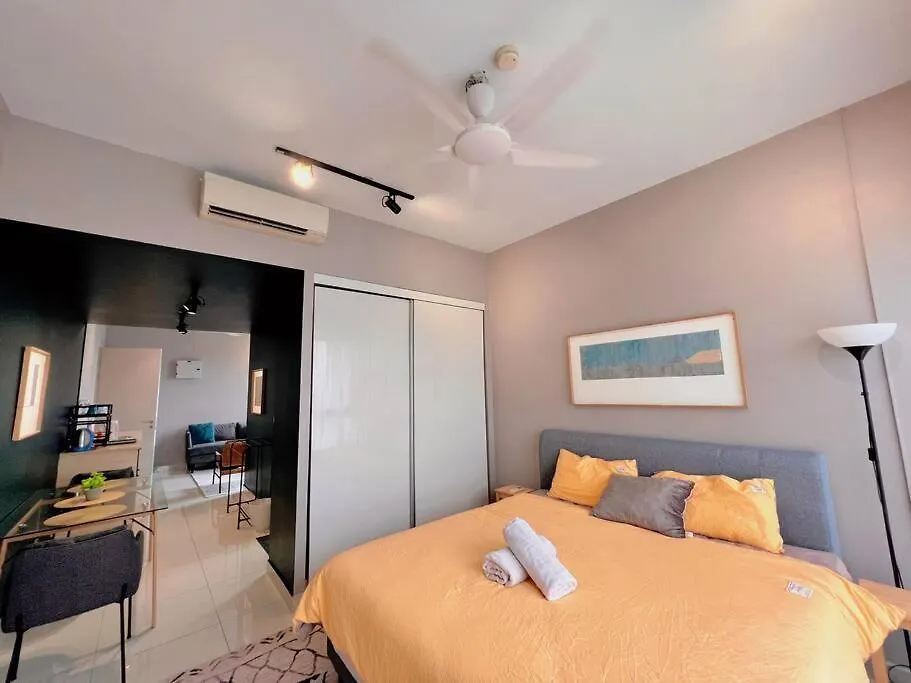 Апартаменты 7 Pax Family Connecting Room D'Sara, Direct Link Mrt Kampung Selamat, Near Sungai Buloh & Thomson Hospital Шах-Алам