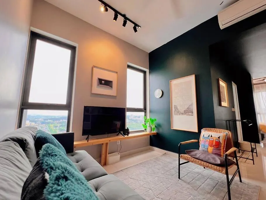 Апартаменты 7 Pax Family Connecting Room D'Sara, Direct Link Mrt Kampung Selamat, Near Sungai Buloh & Thomson Hospital Шах-Алам Малайзия