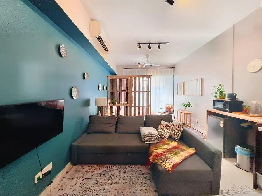 Апартаменты 7 Pax Family Connecting Room D'Sara, Direct Link Mrt Kampung Selamat, Near Sungai Buloh & Thomson Hospital Шах-Алам