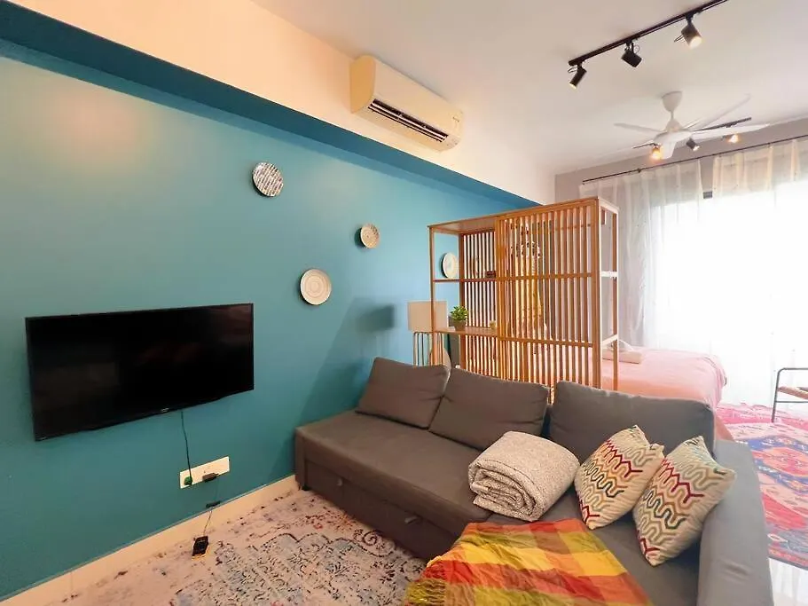 Апартаменты 7 Pax Family Connecting Room D'Sara, Direct Link Mrt Kampung Selamat, Near Sungai Buloh & Thomson Hospital Шах-Алам